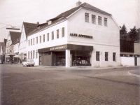 Westerstraße, Ecke Bahnhofstraße - Die „Alte Apotheke“ – um 1980