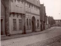 Das „Huder Zollhaus“ 1942 - Eines der ältesten Gebäude Wildeshausens, abgerissen 1968.