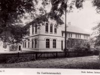 „Die Taubstummenanstalt“ - Das Gebäude der Gehörlosenschule an der Herrlichkeit in Wildeshausen 1895